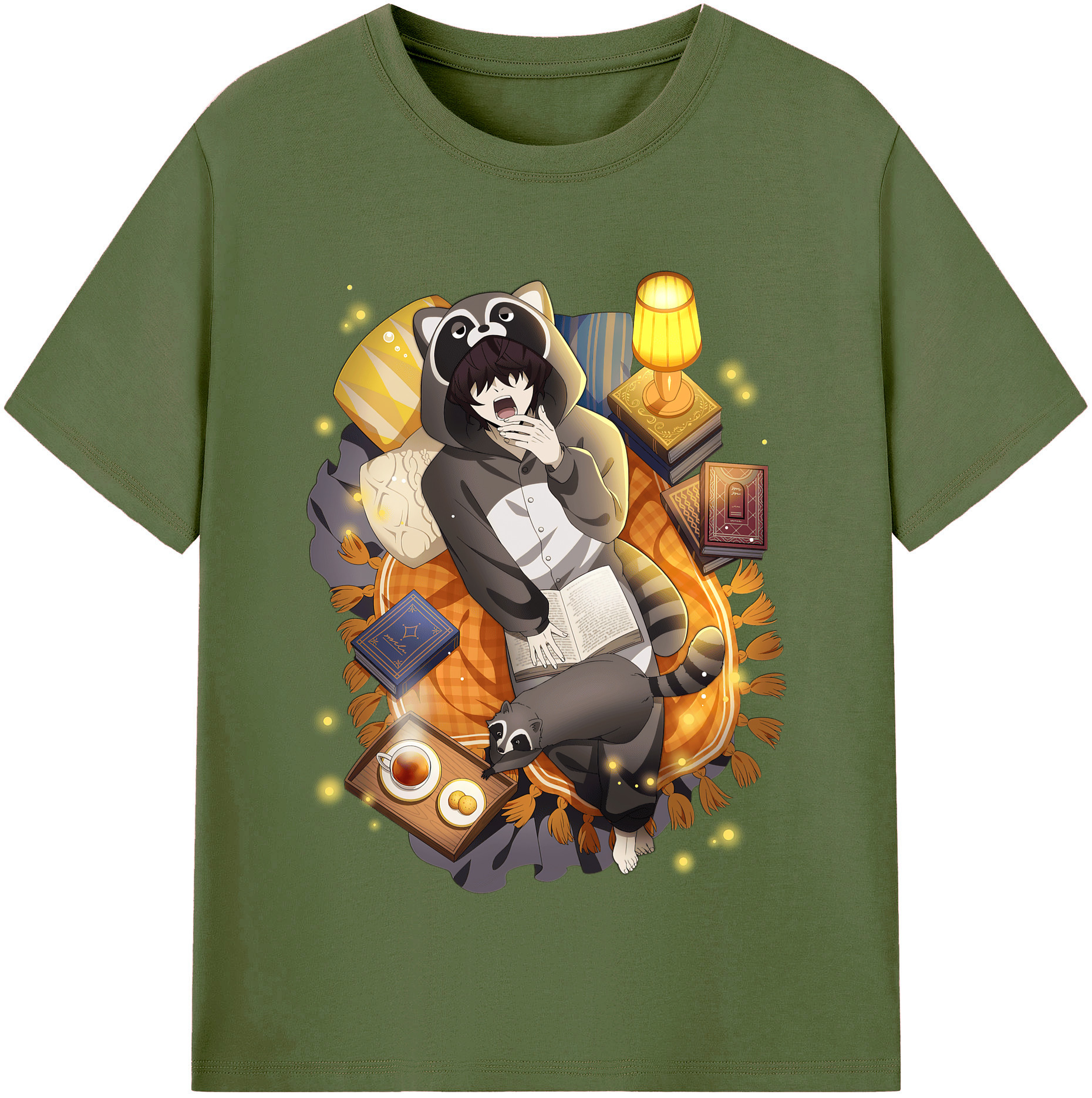 （画像用） 文豪ストレイドッグス Bungo Stray Dogs 綿100％半袖Tシャツ（フロントプリント）